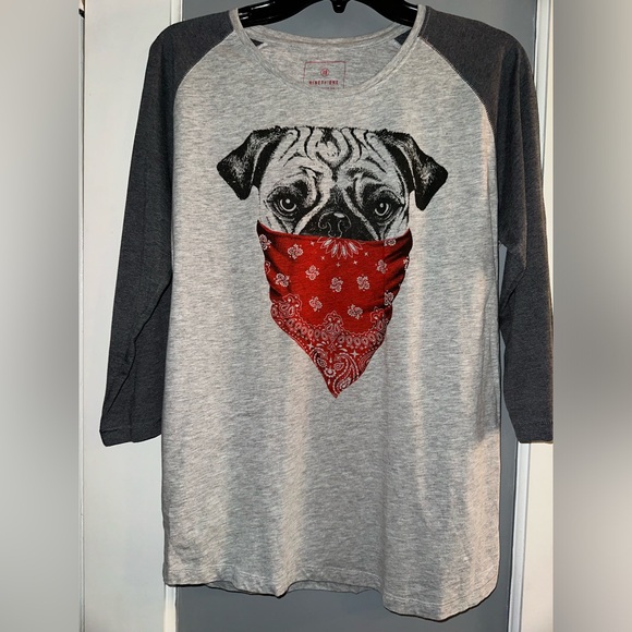 Pug Shirt from Cotton On - Picture 1 of 5